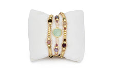 Load image into Gallery viewer, BOHO BETTY AMERICA TOURMALINE WRAP BRACELET