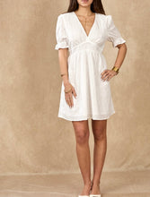 Load image into Gallery viewer, Short Broderie Anglaise Dress
