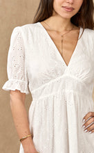 Load image into Gallery viewer, Short Broderie Anglaise Dress
