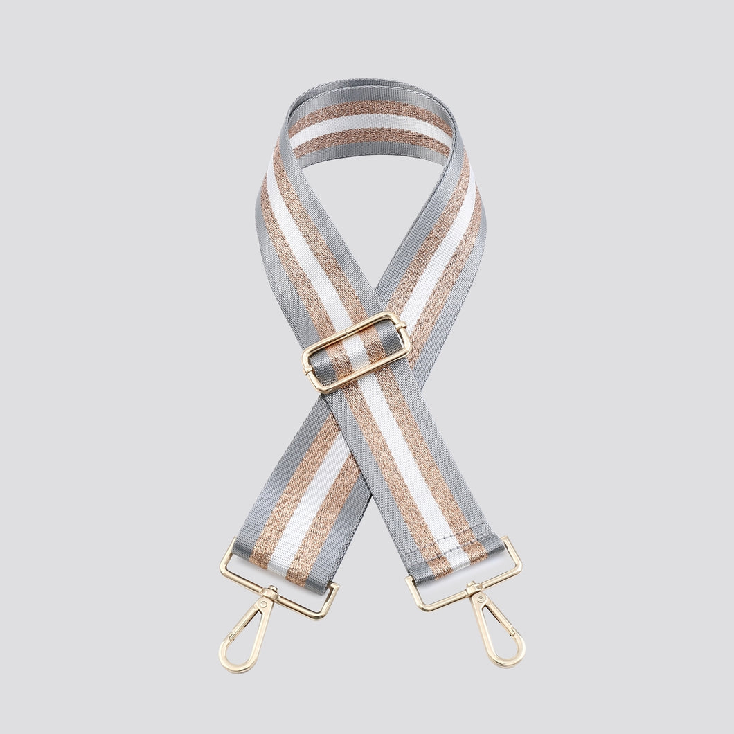 Rose Gold and Silver Bag Strap